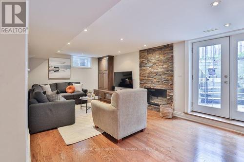 1163 Cayente Place, Mississauga, ON - Indoor Photo Showing Living Room With Fireplace