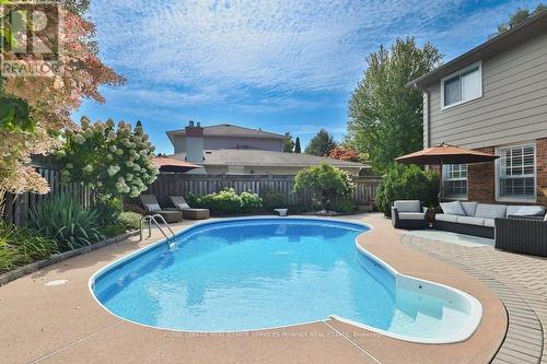 1163 Cayente Place, Mississauga, ON - Outdoor With In Ground Pool With Backyard