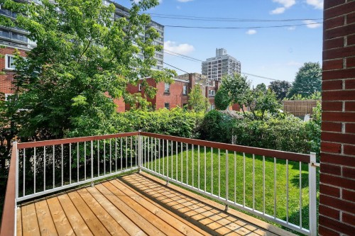 Balcon - 7514 Ch. Euclid, Côte-Saint-Luc, QC - Outdoor With Deck Patio Veranda