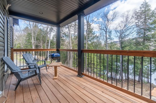 Balcony - 42 Ch. Raphaël, Nominingue, QC - Outdoor With Deck Patio Veranda With Exterior