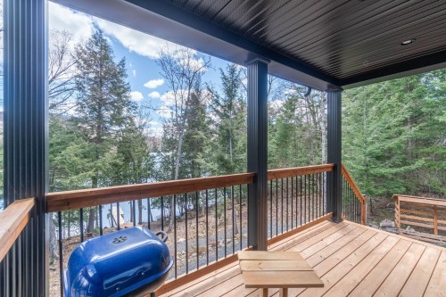 Balcony - 42 Ch. Raphaël, Nominingue, QC - Outdoor With Deck Patio Veranda With Exterior