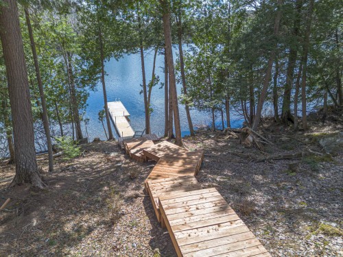 Waterfront - 42 Ch. Raphaël, Nominingue, QC - Outdoor With Body Of Water With View