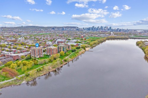 Aerial View - 1102-40 Allée Des Brises-Du-Fleuve, Montréal (Verdun/Île-Des-Soeurs), QC - Outdoor With Body Of Water With View