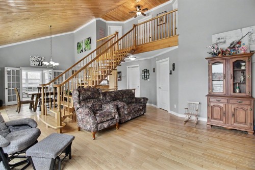 Salon - 1038 Ch. Bergeron, Rouyn-Noranda, QC - Indoor Photo Showing Living Room