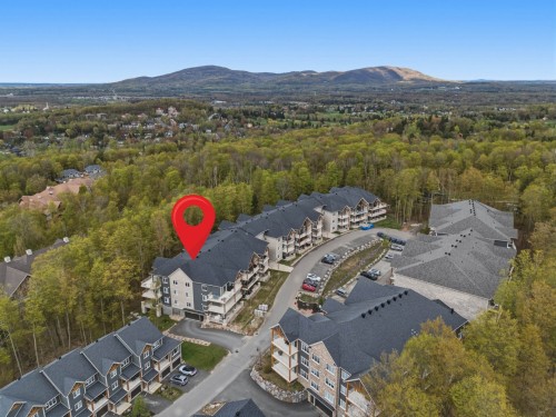 Aerial View - 303-240 Rue Du Cercle-Des-Cantons, Bromont, QC - Outdoor With View
