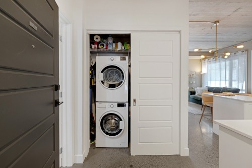 Laundry - 1E-730 Rue Rose-De-Lima, Montréal (Le Sud-Ouest), QC - Indoor Photo Showing Laundry Room
