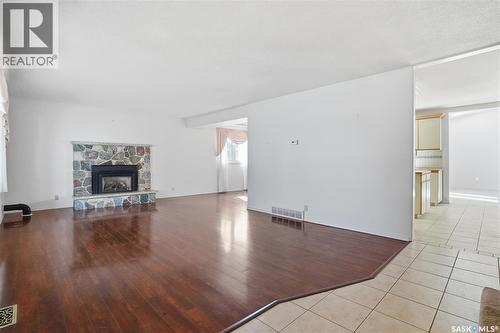 2 Culliton Crescent, Regina, SK - Indoor Photo Showing Living Room With Fireplace