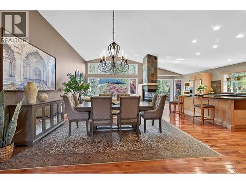 3929 Gallaghers Circle, Kelowna, BC - Indoor Photo Showing Dining Room