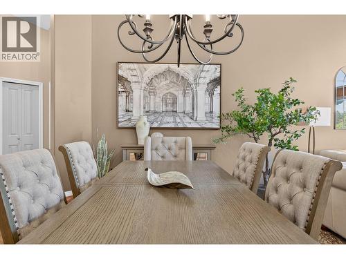 3929 Gallaghers Circle, Kelowna, BC - Indoor Photo Showing Dining Room