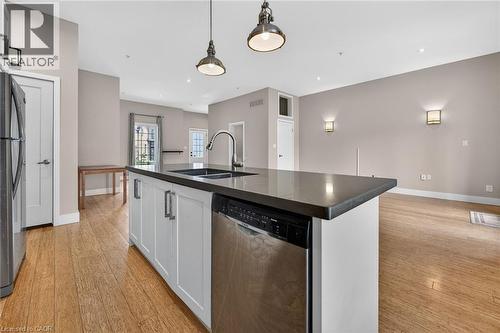 UNIT A - 167 Walnut Street S, Hamilton, ON - Indoor Photo Showing Kitchen With Double Sink With Upgraded Kitchen