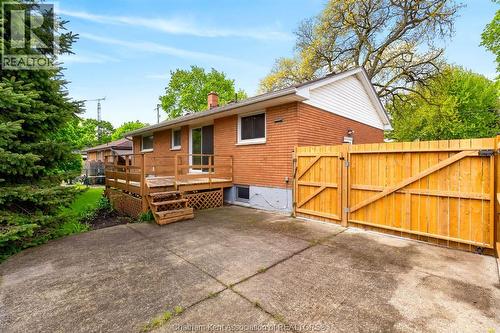 35 Peter Street, Chatham, ON - Outdoor With Deck Patio Veranda With Exterior