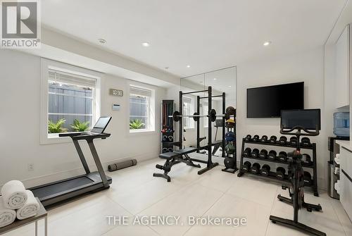 Virtually staged - 1202 Avenue Road, Toronto, ON - Indoor Photo Showing Gym Room