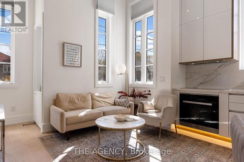 1202 Avenue Road, Toronto, ON - Indoor Photo Showing Living Room With Fireplace