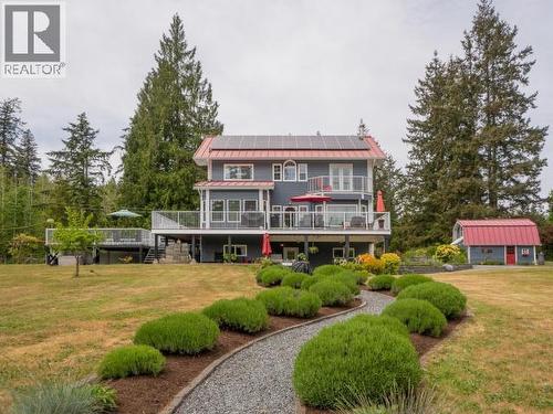 10067 Highway 101, Powell River, BC - Outdoor With Balcony With Deck Patio Veranda