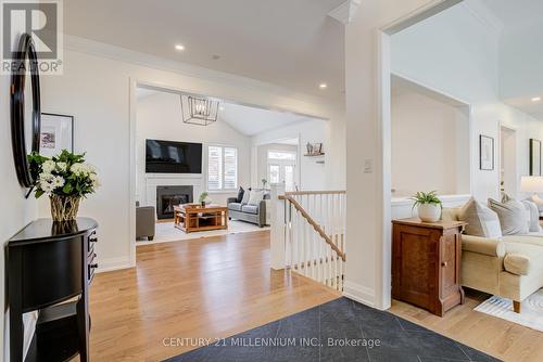 15 Bimmer Place, Brampton, ON - Indoor Photo Showing Other Room With Fireplace