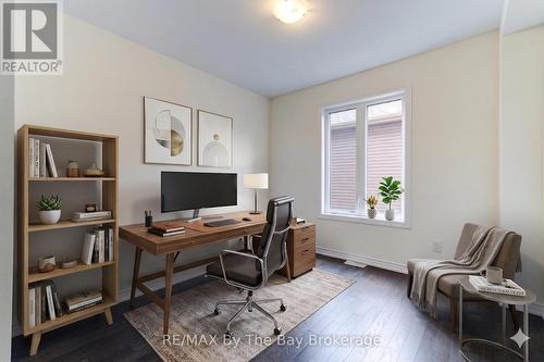 AI Generated - 174 Mapleside Drive, Wasaga Beach, ON - Indoor Photo Showing Office