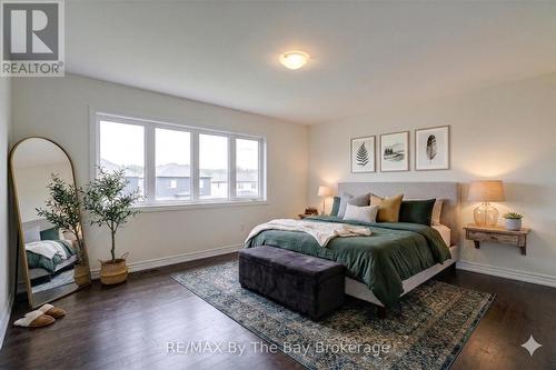 AI Generated - 174 Mapleside Drive, Wasaga Beach, ON - Indoor Photo Showing Bedroom