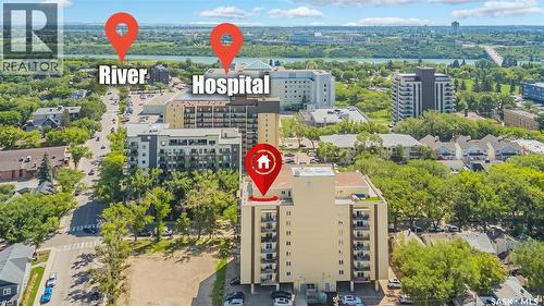 Penthouse B 537 4Th Avenue N, Saskatoon, SK - Outdoor With View