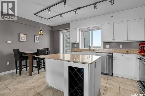 Penthouse B 537 4Th Avenue N, Saskatoon, SK - Indoor Photo Showing Kitchen