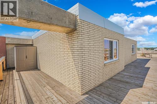 Penthouse B 537 4Th Avenue N, Saskatoon, SK - Outdoor With Deck Patio Veranda