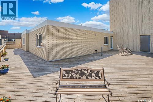 Penthouse B 537 4Th Avenue N, Saskatoon, SK - Outdoor With Deck Patio Veranda