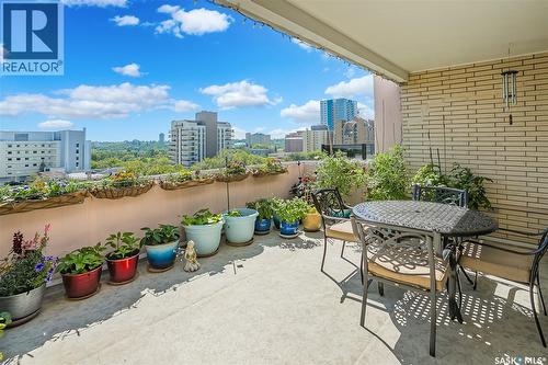 Penthouse B 537 4Th Avenue N, Saskatoon, SK - Outdoor With Deck Patio Veranda