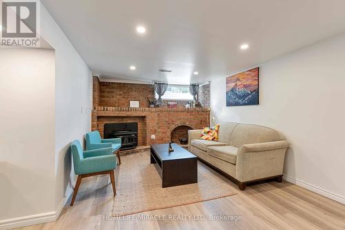 32 Durham Road, Hamilton, ON - Indoor With Fireplace