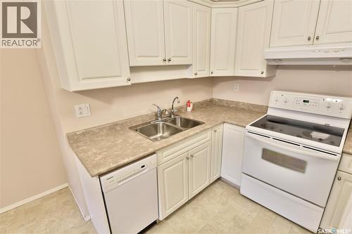 220 Cedar Meadow Drive, Regina, SK - Indoor Photo Showing Kitchen With Double Sink