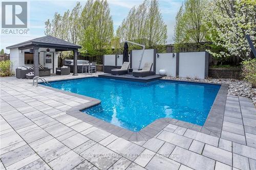 27 Elodia Court, Hamilton, ON - Outdoor With In Ground Pool With Deck Patio Veranda