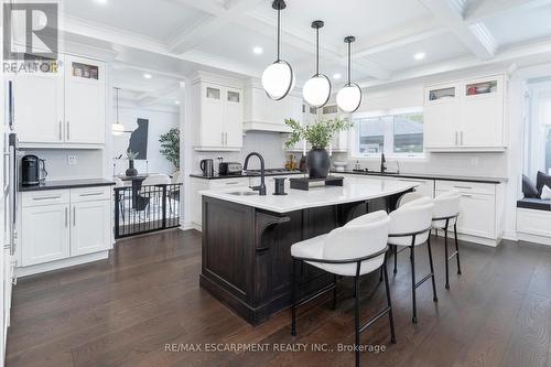 27 Elodia Court, Hamilton, ON - Indoor Photo Showing Kitchen With Upgraded Kitchen
