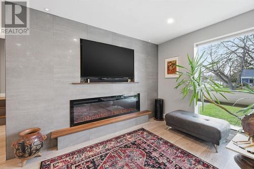 2330 Alma Dale Avenue, Burlington, ON - Indoor With Fireplace