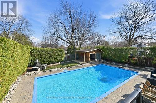 2330 Alma Dale Avenue, Burlington, ON - Outdoor With In Ground Pool With Backyard