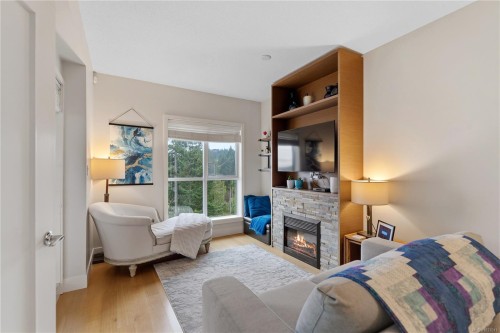 #618-1400 Lynburne Pl, Langford, BC - Indoor With Fireplace