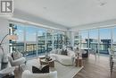3601 - 65 Broadway Avenue, Toronto, ON  - Indoor Photo Showing Living Room 