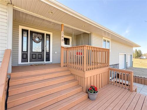 348 Hoops Loop Road, Shilo, MB - Outdoor With Deck Patio Veranda With Exterior