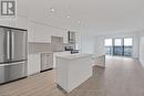 1904 - 15 Glebe Street, Cambridge, ON  - Indoor Photo Showing Kitchen With Stainless Steel Kitchen With Upgraded Kitchen 