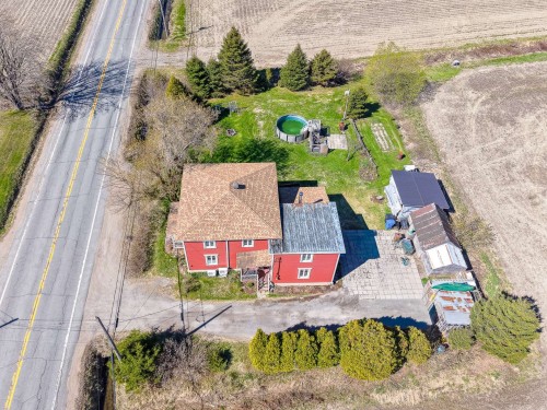 Photo aérienne - 181 Rg St-Augustin, Saint-Prosper-De-Champlain, QC - Outdoor With View