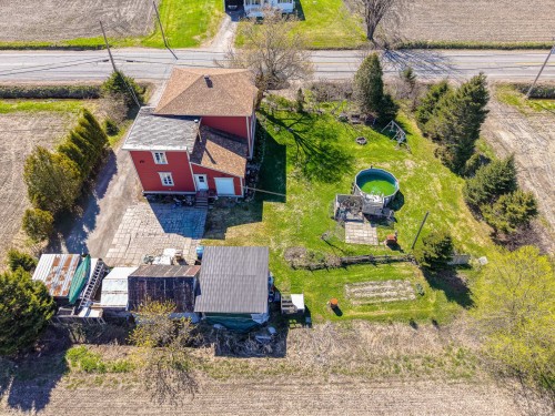 Photo aérienne - 181 Rg St-Augustin, Saint-Prosper-De-Champlain, QC - Outdoor With View