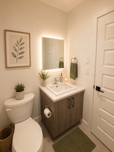 Powder room - 10-1230 Boul. Pie-Xi S., Québec (La Haute-Saint-Charles), QC - Indoor Photo Showing Bathroom