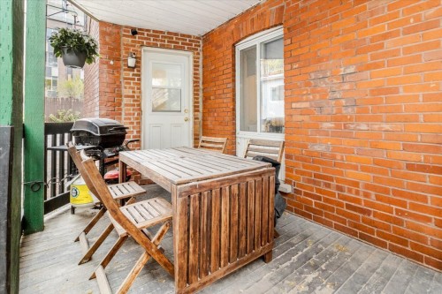 Terrasse - 1471 Rue Plessis, Montréal (Ville-Marie), QC - Outdoor With Exterior