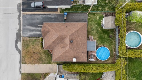 Aerial View - 692 Rue Forand, Repentigny (Le Gardeur), QC - Outdoor With Above Ground Pool