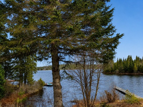 Accès au plan d'eau - 104 Ch. Du Lac-Ludger, Lantier, QC - Outdoor With Body Of Water With View