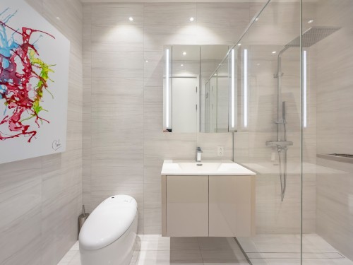 Salle de bains - Ph-3907-1188 Av. Union, Montréal (Ville-Marie), QC - Indoor Photo Showing Bathroom