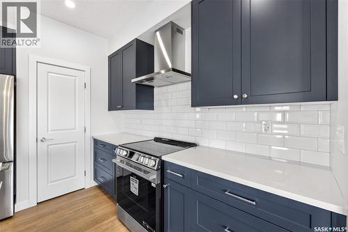 2 830 Brighton Boulevard, Saskatoon, SK - Indoor Photo Showing Kitchen With Upgraded Kitchen