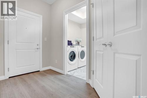 401 4594 Harbour Landing Drive, Regina, SK - Indoor Photo Showing Laundry Room