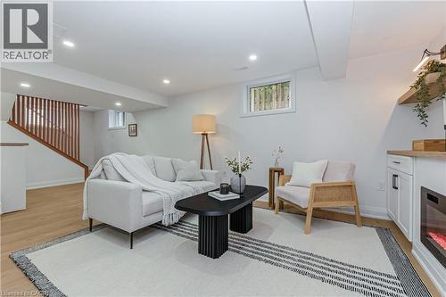 487 East 37Th Street, Hamilton, ON - Indoor With Fireplace