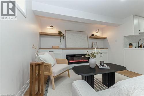 487 East 37Th Street, Hamilton, ON - Indoor With Fireplace