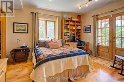Lower level bedroom with walk out - 