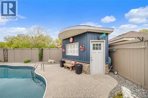 7840 Stella Crescent, Windsor, ON - Outdoor With In Ground Pool
