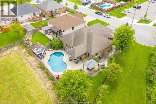 7840 Stella Crescent, Windsor, ON - Outdoor With In Ground Pool With View